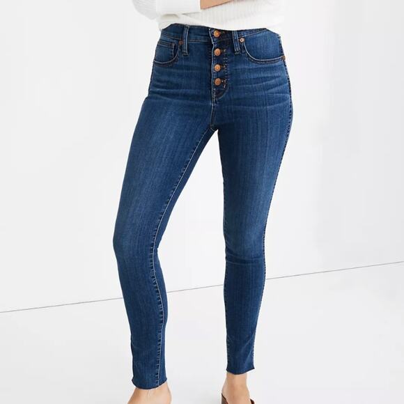 Madewell Denim - Madewell High-Rise Skinny Jeans Brinville Wash 23